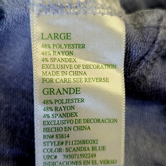 Green Tea, tie dyed long sleeve boho top/ tye dyed t-shirt. - Picture 6 of 9